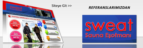 Sweat Sauna Eşofmanı Web Tasarım Projesi